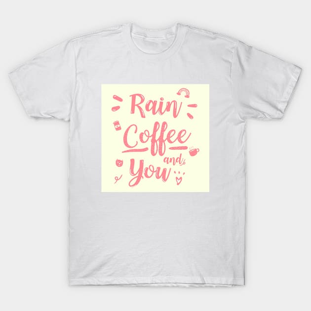 coffee rain T-Shirt by kostas rania